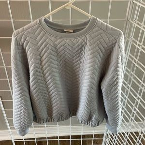 A New Day Quilted Sweatshirt